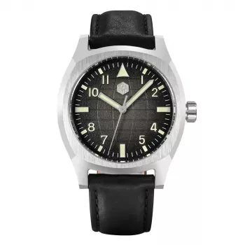 38mm Luxury Sport Automatic Watch: Grid Dial Guide