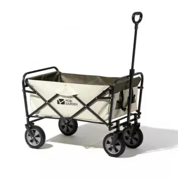 Folding Camping Trolley Guide: Pull Rod, Wheels, Loads